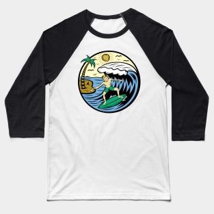 Surfing Baseball T-Shirt